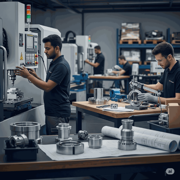 Manufacturing shop Floor